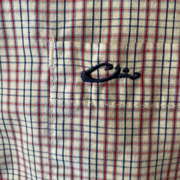 MENS DRAKE WATERFOWL BUTTON DOWN SHORT SLEEVE SHIRT SIZE XL - Picture 3 of 3